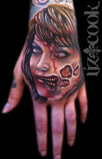 Tattoos - Hannah's Horror Hand - 65117